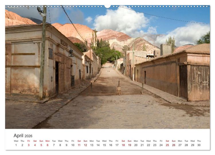 Produktbild: A quick trip to Argentina and Chile (High Quality Premium Wall Calendar 2026 DIN A2 landscape),CALVENDO 12 Month Wall Calendar