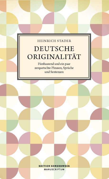 Produktbild: Deutsche Originalit&auml;t