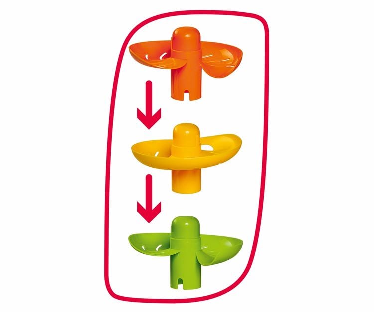 Produktbild: Simba 104010053 - ABC Regenbogen Kugelturm, Kugelbahn, H&ouml;he: 40 cm