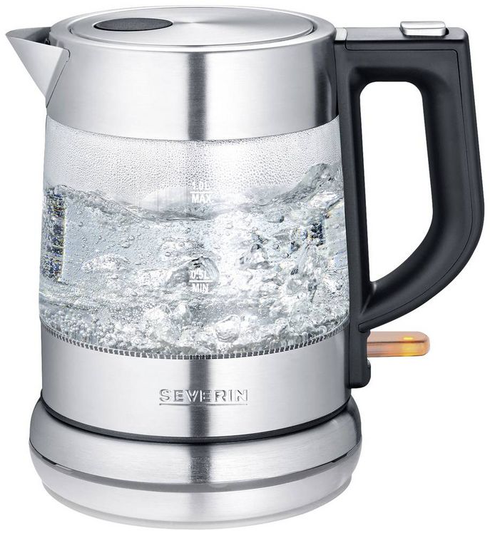 Produktbild: Severin WK 3468 Wasserkocher Edelstahl Fassungsverm&ouml;gen: 1l