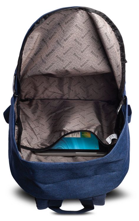 Produktbild: BENCH Rucksack Classic, dunkelblau/wei&szlig;, 16 Liter