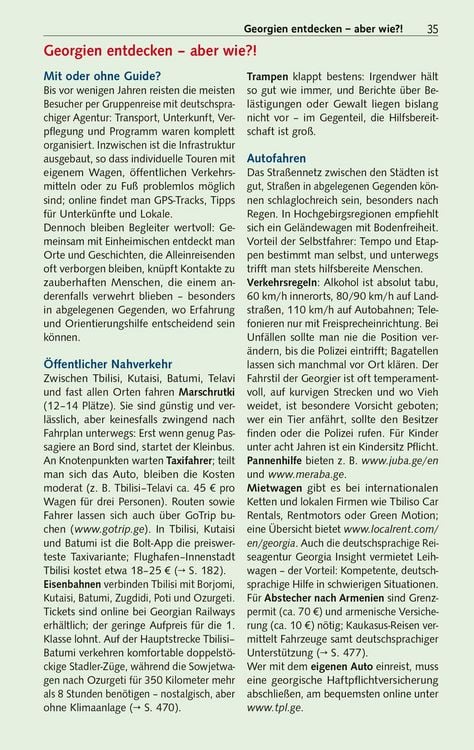 Produktbild: TRESCHER Reisef&uuml;hrer Georgien