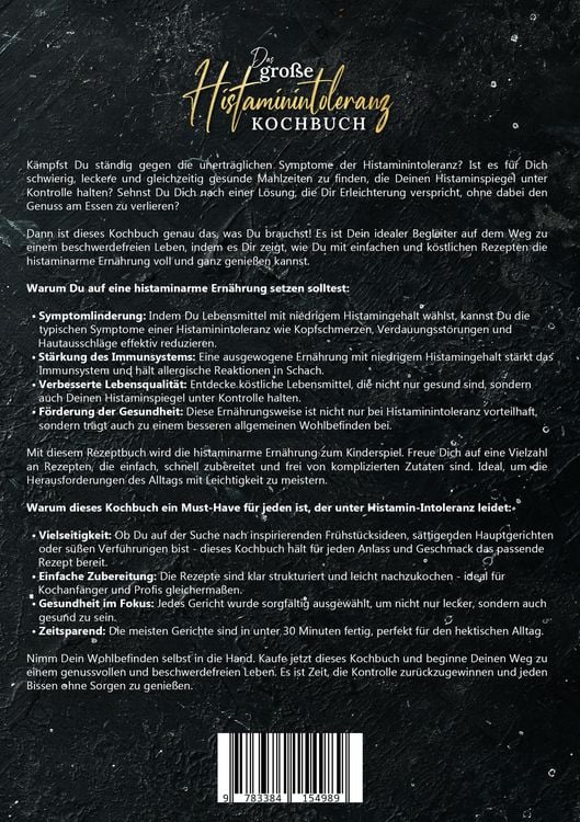 Produktbild: Das gro&szlig;e Histaminintoleranz Kochbuch