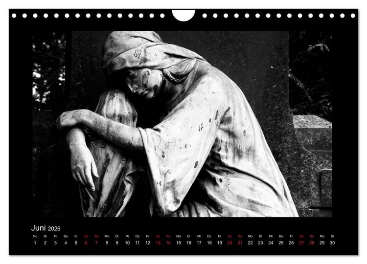 Produktbild: Die Engel von Melaten (Wandkalender 2026 DIN A4 quer), CALVENDO Monatskalender