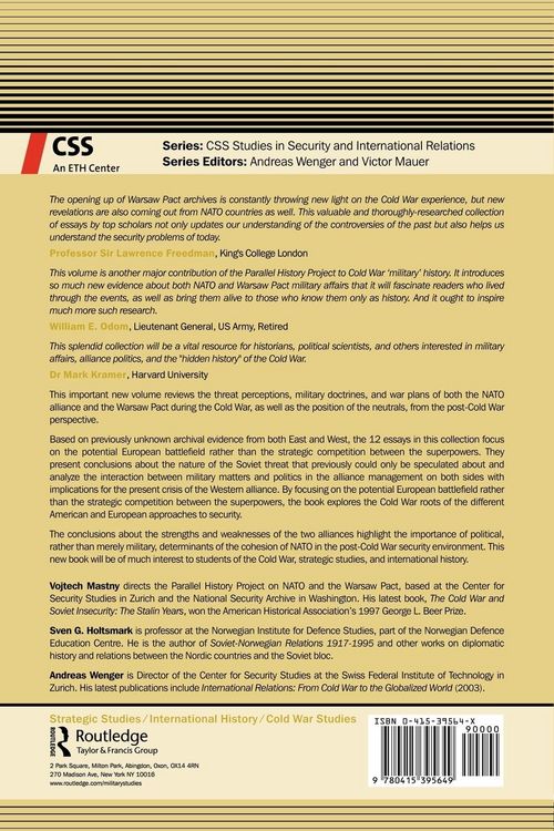 Produktbild: War Plans and Alliances in the Cold War
