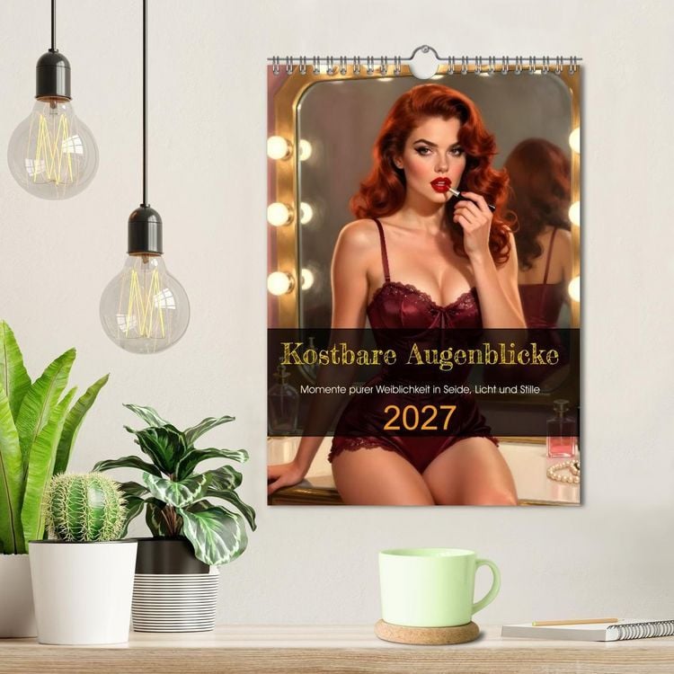 Produktbild: Kostbare Augenblicke (Wandkalender 2027 DIN A4 hoch), CALVENDO Monatskalender