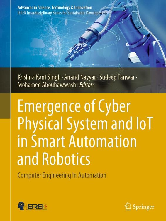 Produktbild: Emergence of Cyber Physical System and IoT in Smart Automation and Robotics
