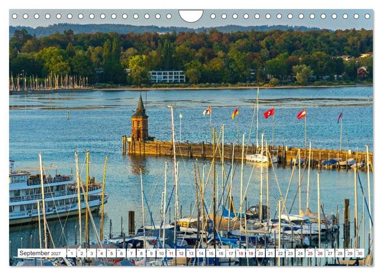 Produktbild: Konstanz - Traumort am Bodensee (Wandkalender 2027 DIN A4 quer), CALVENDO Monatskalender