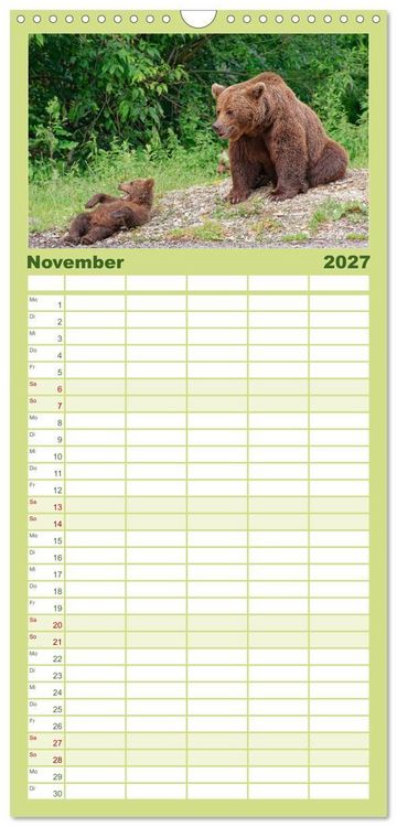 Produktbild: Familienplaner 2027 - Siebenb&uuml;rgen und das Fagaras Gebirge mit 5 Spalten (Wandkalender, 21 x 45 cm) CALVENDO