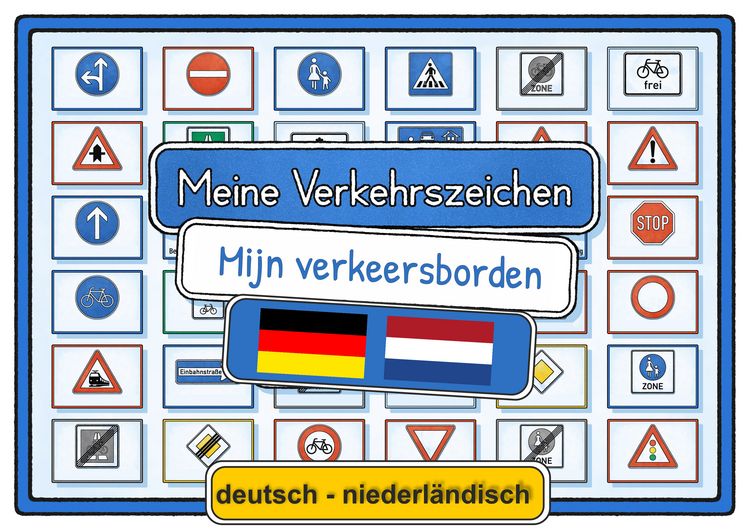 Produktbild: Meine Verkehrszeichen deutsch - niederl&auml;ndisch