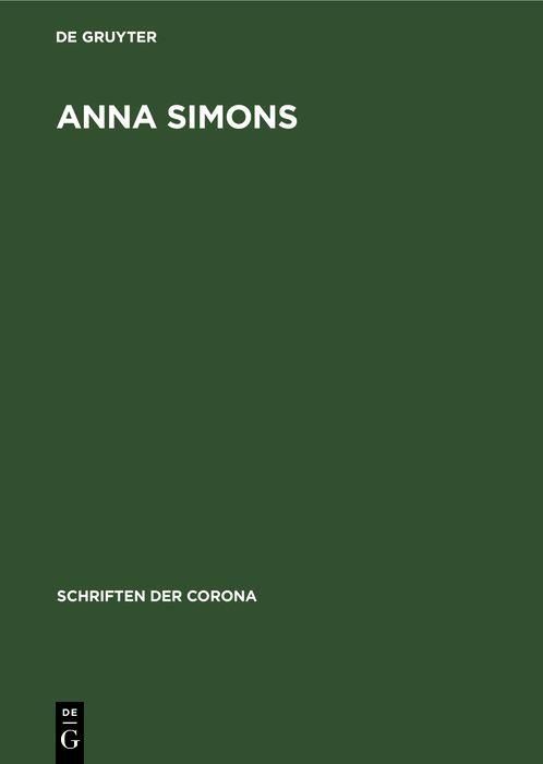 Produktbild: Anna Simons