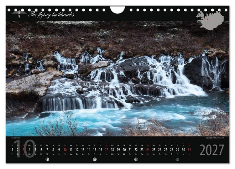Produktbild: Island Blickwinkel 2027 (Wandkalender 2027 DIN A4 quer), CALVENDO Monatskalender