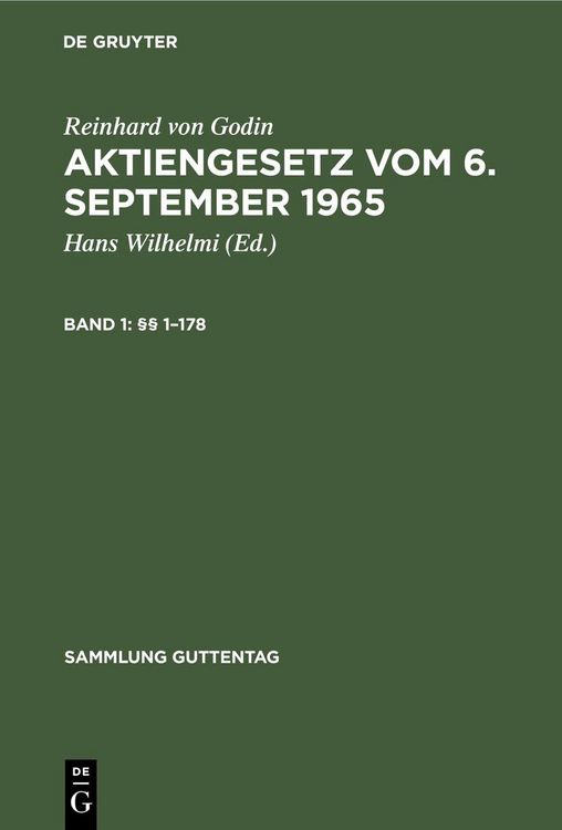 Produktbild: &sect;&sect; 1-178