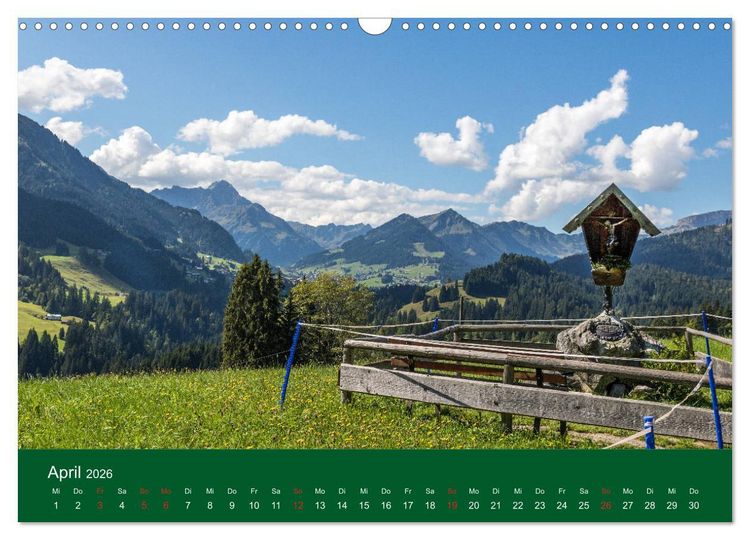 Produktbild: Allg&auml;u - Landliches Leben (Wandkalender 2026 DIN A3 quer), CALVENDO Monatskalender