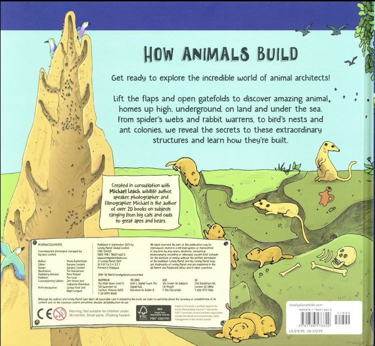 Produktbild: Lonely Planet Kids How Animals Build