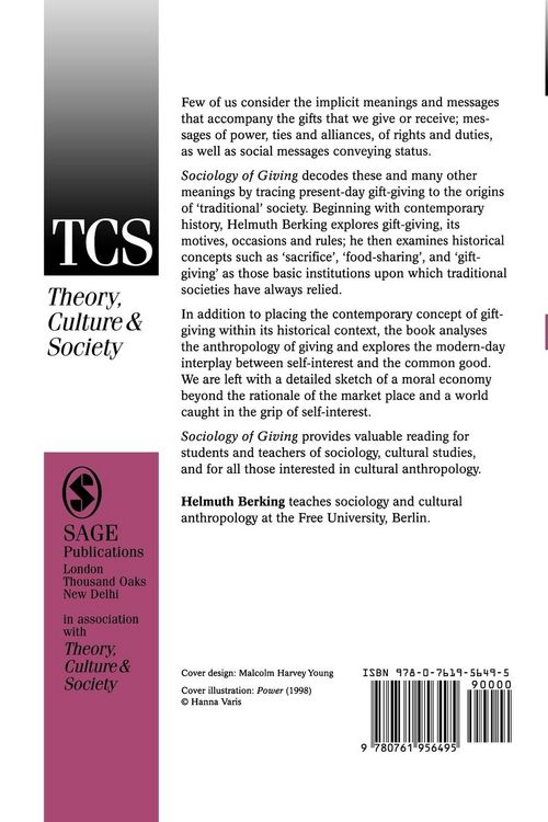 Produktbild: Sociology of Giving