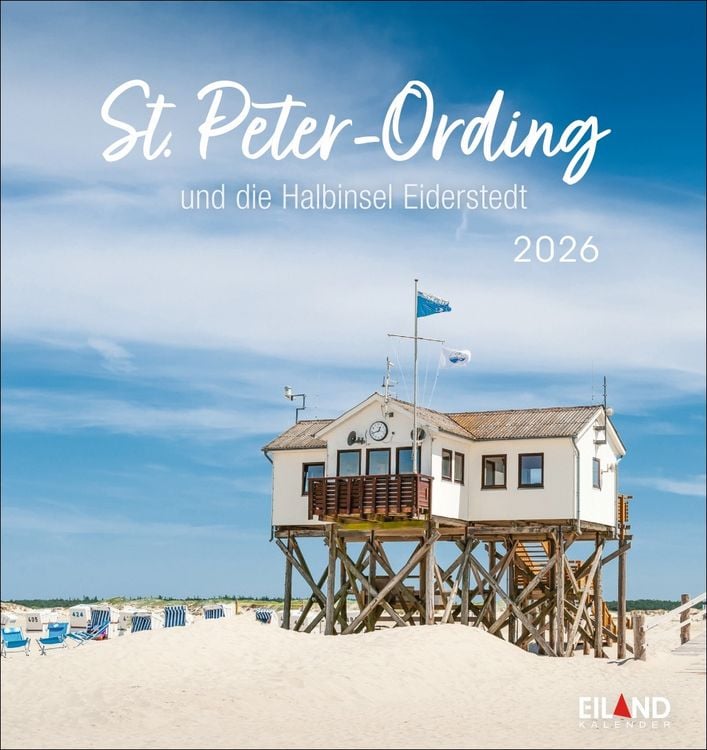 Produktbild: St. Peter-Ording und die Halbinsel Eiderstedt Postkartenkalender 2026