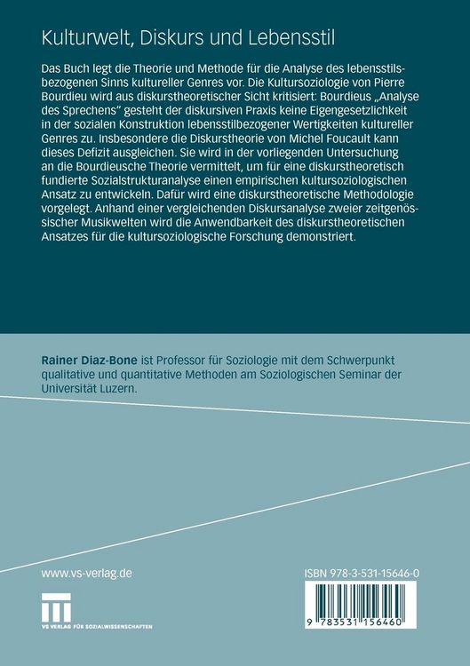 Produktbild: Kulturwelt, Diskurs und Lebensstil