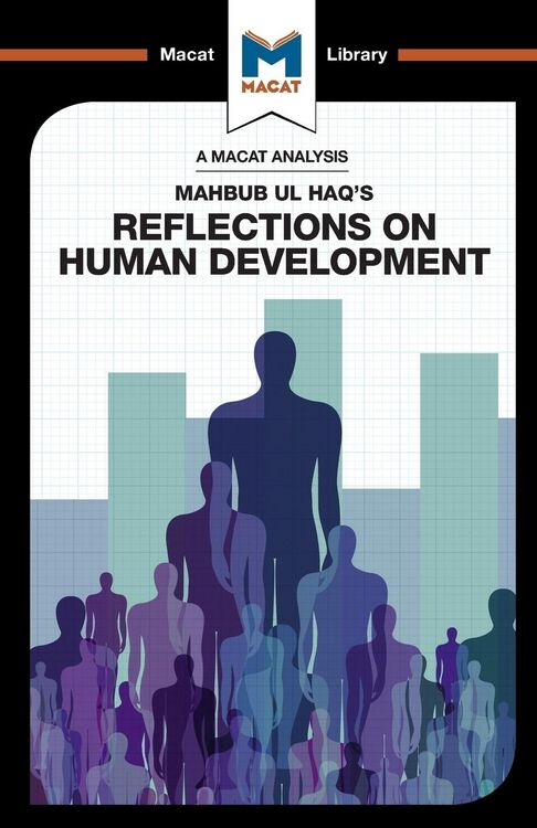 Produktbild: An Analysis of Mahbub ul Haq's Reflections on Human Development