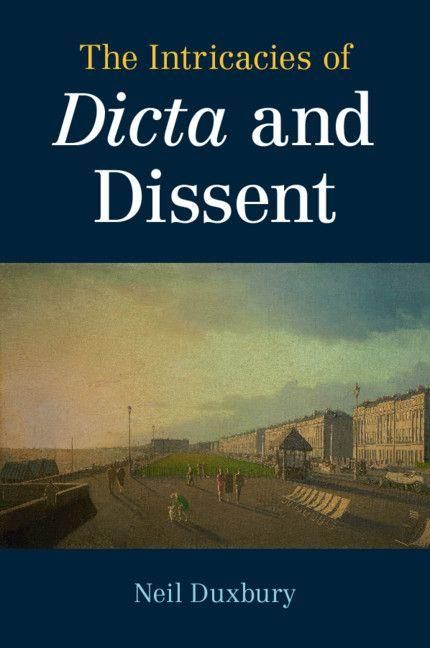 Produktbild: The Intricacies of Dicta and Dissent