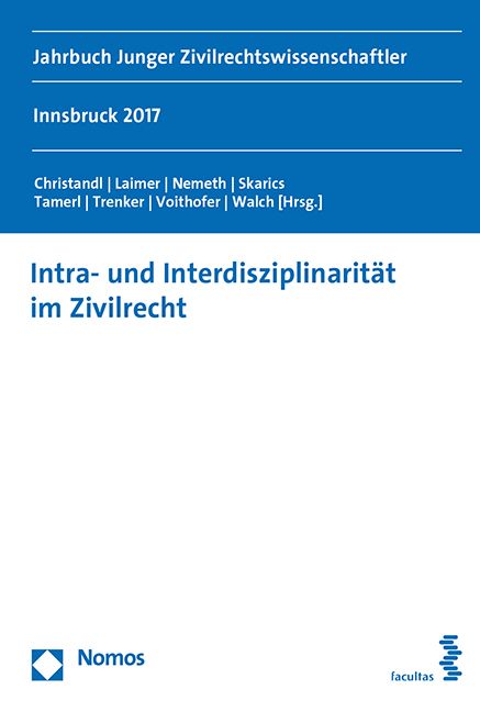 Produktbild: Intra- und Interdisziplinarit&auml;t im Zivilrecht