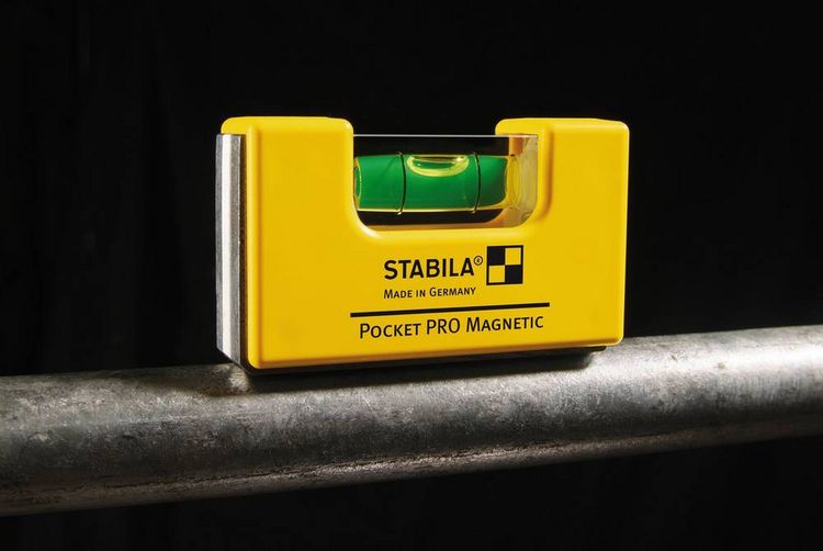 Produktbild: Stabila POCKET PRO MAGNETIC 17768 Mini-Wasserwaage 7 cm 1 mm/m