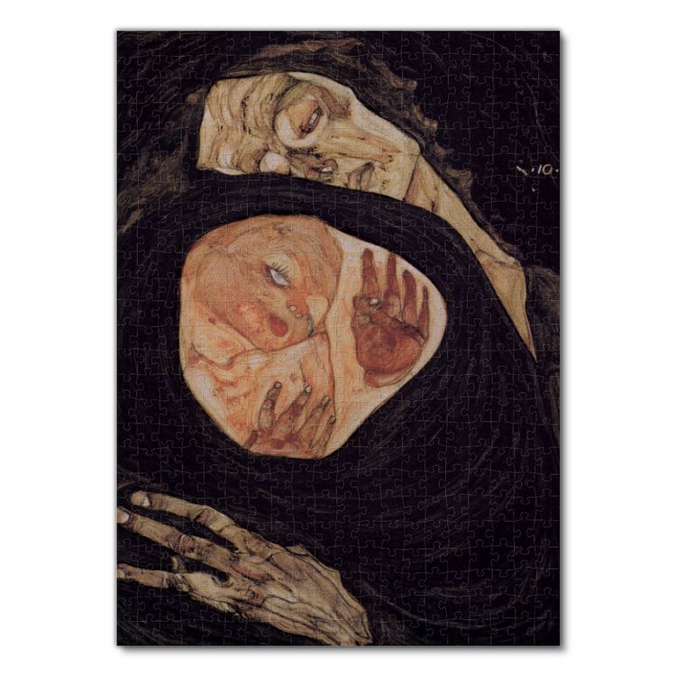 Produktbild: Lais Puzzle Egon Schiele - Tote Mutter 500 Teile