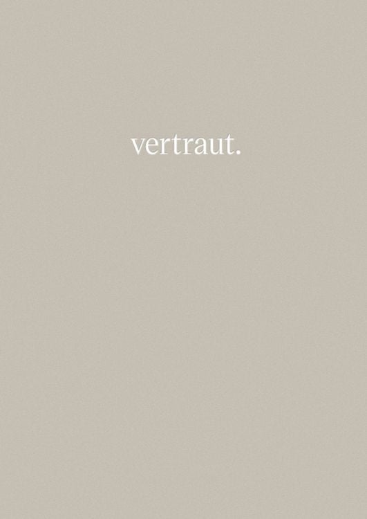 Produktbild: Vertraut.