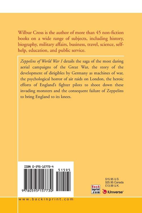 Produktbild: Zeppelins of World War I