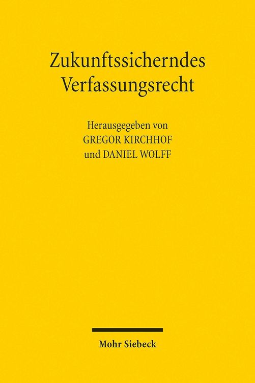 Produktbild: Zukunftssicherndes Verfassungsrecht