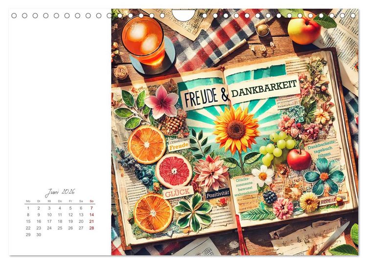 Produktbild: Soulful Days - Dein Selfcare-Kalender (Wandkalender 2026 DIN A4 quer), CALVENDO Monatskalender
