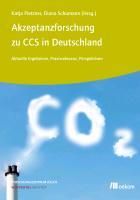 Produktbild: Akzeptanzforschung zu CCS in Deutschland.