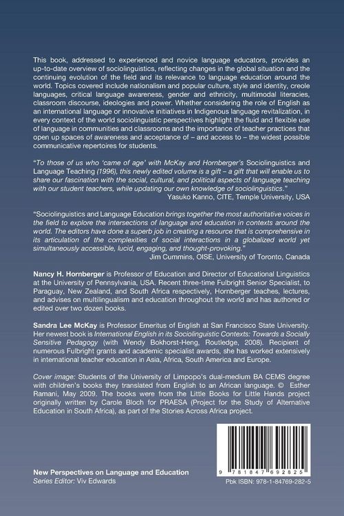 Produktbild: Sociolinguistics and Language Education