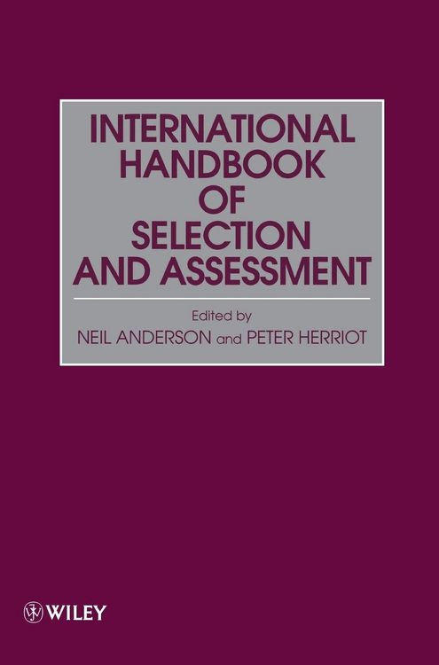 Produktbild: International Hdbk of Selection Assess