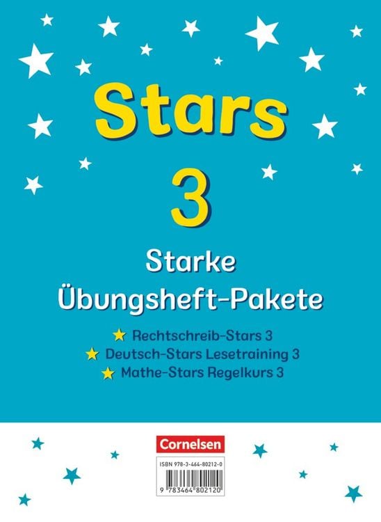 Produktbild: STARS - starke &Uuml;bungshefte - Basiskompetenzen Deutsch und Mathematik - 3. Schuljahr