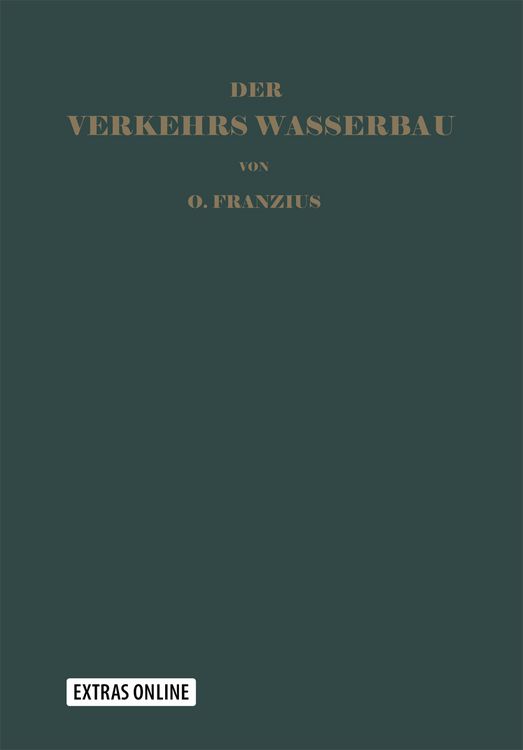 Produktbild: Der Verkehrswasserbau