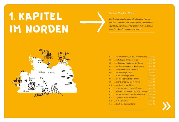 Produktbild: 52 kleine & gro&szlig;e Eskapaden in Deutschland - Auf gehts zum Wandern