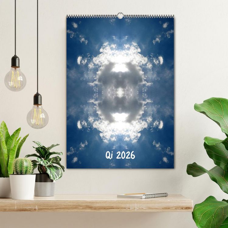 Produktbild: Qi 2026 (Wandkalender 2026 DIN A2 hoch), CALVENDO Monatskalender