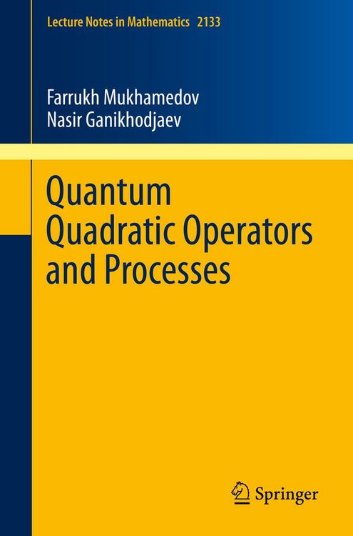 Produktbild: Quantum Quadratic Operators and Processes
