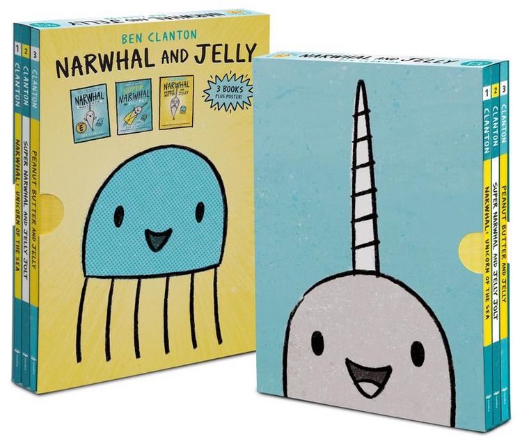 Produktbild: Narwhal and Jelly Box Set (Paperback Books 1, 2, 3, and Poster)
