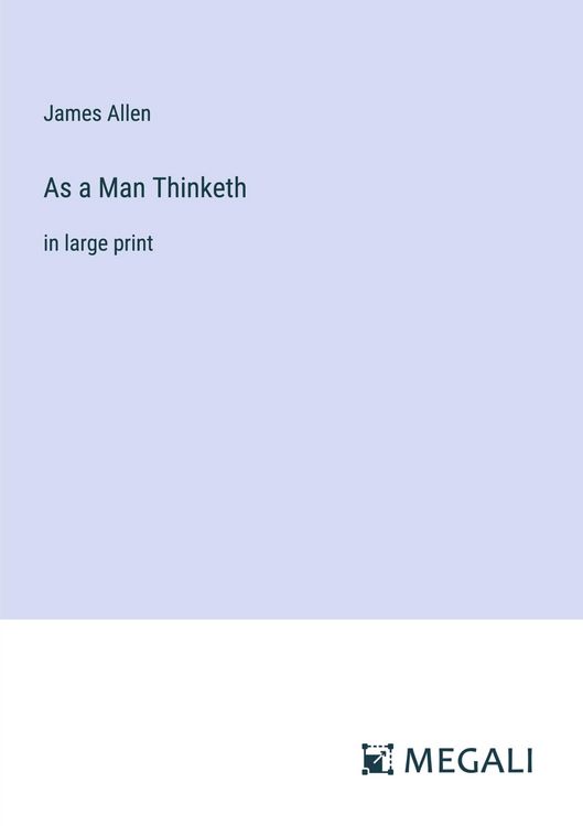 Produktbild: As a Man Thinketh