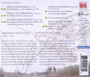 Produktbild: Ovrutsky, M: Turning Points