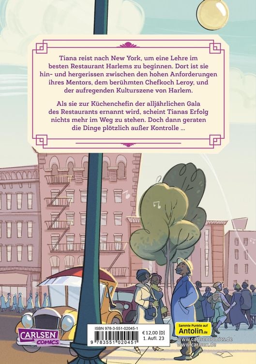 Produktbild: Disney Adventure Journals: Tiana und der Zauber von Harlem