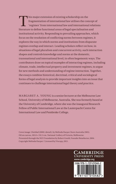 Produktbild: Regime Interaction in International Law