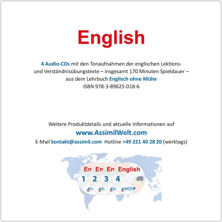 Produktbild: ASSiMiL Englisch ohne M&uuml;he - Audio-CDs