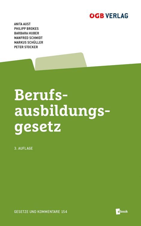 Produktbild: Berufsausbildungsgesetz
