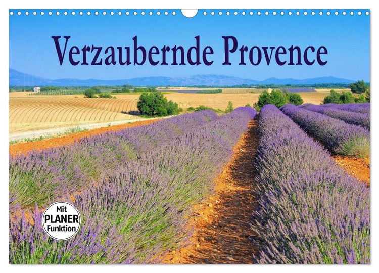 Produktbild: Verzaubernde Provence (Wandkalender 2026 DIN A3 quer), CALVENDO Monatskalender