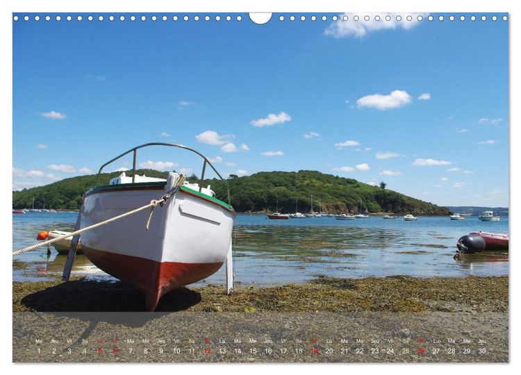 Produktbild: BRETAGNE La Rade de Brest (Calendrier mural 2026 DIN A3 vertical), CALVENDO calendrier mensuel