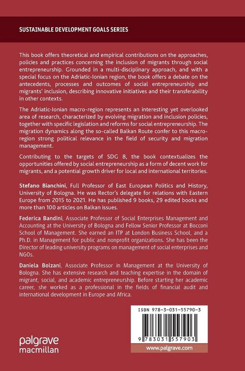 Produktbild: Social Entrepreneurship and Migrants' Inclusion