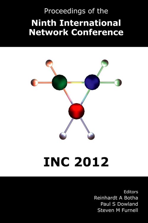 Produktbild: Proceedings of the Ninth International Network Conference (INC 2012)